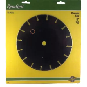 RemGrit 8 in. Medium Grit Carbide Grit Circular Saw Blade